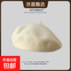 胡茬叔叔女秋冬百搭畫(huà)家英倫日系羊毛透氣復古潮女貝雷帽帽子薄款 乳白色 均碼