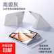 2025新款iPadpro四角防撞磁吸雙面夾air7保護套適用蘋(píng)果11寸殼10.9平板13搭扣全包4防彎摔輕薄mini 高級灰 ipadmini6/7通用