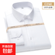 【DP成衣免燙】100支雙股4級抗皺純棉襯衫男長(cháng)袖條紋商務(wù)職業(yè)正裝 c2160白斜紋 DP免燙 40 【L】 建議120-135斤