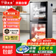 海先好太太【補貼20%】消毒柜立式消毒碗柜家用商用大容量餐具雙門(mén)單門(mén)消毒柜紫外線(xiàn)消毒免瀝水 二星級 168L 升級不銹鋼丨臭氧+紅外線(xiàn)+高溫消毒