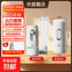 即熱式飲水機茶吧機便攜即熱燒水壺出差旅行電熱水壺桌面家用小型迷你白色 米白色