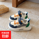 兒童運動(dòng)鞋春秋季2026新款男童保暖防滑軟底輕便休閑女寶寶鞋板鞋 【藍色升級版】 29 碼內長(cháng)18cm
