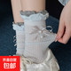 花邊珍珠堆堆襪子女無(wú)骨襪蝴蝶結日系ins潮女襪miu系芭蕾風(fēng)中筒襪 【隨機顏色】 1雙