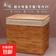 藤原香越南藤編收納筐臟衣簍整理筐桌面收納盒衣物玩具雜物儲物箱 特大有蓋方筐（送內襯）52*37*48cm
