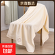 康爾馨同款新疆長(cháng)絨棉浴巾純棉成人男女全棉吸水不掉毛家用加厚 淡黃色70X140