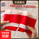 本命年大紅色純棉內褲女7A抗菌內襠舒適透氣結婚喜慶鴻運三角褲 1條裝 L（90-120斤）