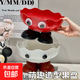 春節水果盤(pán)干濕兩用客廳茶幾卡通果盤(pán)家用瀝水高顏值創(chuàng  )意大眼果盤(pán) 大眼水果盤(pán)-隨機色1個(gè)