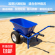 翻斗車(chē)建筑工地農用單雙輪搬運泥沙可移動(dòng)垃圾飼料糧食手推帶剎車(chē) 單輪【加寬充氣輪胎】翻斗車(chē)