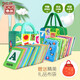 LALABABY拉拉布書(shū)寶寶布書(shū)嬰幼兒玩具0-3歲早教玩具語(yǔ)言啟蒙布卡認知套裝