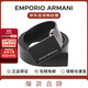 安普里奧·阿瑪尼（Emporio Armani）經(jīng)典男士商務(wù)休閑板扣腰帶含禮盒Y4S427YTU7J送男友黑