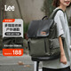 Lee戶(hù)外雙肩包男登山旅行包大容量背包女學(xué)生書(shū)包16寸電腦包 墨綠色