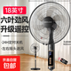 榮事達電風(fēng)扇家用落地扇強勁大風(fēng)量臺式可伸縮風(fēng)扇制冷可搖頭學(xué)生宿舍臥室空氣循環(huán)風(fēng)扇 18英寸遙控款四檔可定時(shí)（24H定時(shí)）-黑色