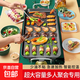 蘇泊爾平替電烤盤(pán)家用烤肉盤(pán)不粘電燒烤爐烤肉串機室內輕煙一體 3-10人【特大號親朋聚餐】標準款1層