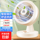 容聲電風(fēng)扇家用空氣循環(huán)扇臺式電扇渦輪對流換氣扇搖頭電扇交流定頻小風(fēng)扇空調伴侶宿舍辦公室臥室 機械款【搖頭大風(fēng)量】空氣循環(huán)扇