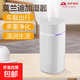 加濕器家用空氣加濕器凈化器香薰機空調房輕音usb桌面辦公室便攜孕婦嬰兒補水車(chē)載空氣凈化噴霧 雙噴大霧-【莫蘭迪白】-600m