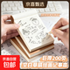 【500頁(yè)】A6奶磚筆記本便攜隨身口袋本可撕空白本初高中大學(xué)生空白小本子 A6黑卡空白本(100張200頁(yè)） 1本