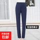 職業(yè)裝女裝套裝夏季短袖商務(wù)正裝外套酒店銀行4S店銷(xiāo)售團體小西裝 單件寶藍色褲子 2XL (建議120-130斤)