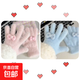 新款公主風(fēng)蝴蝶結手套冬季甜美少女五指可愛(ài)加厚保暖毛絨學(xué)生騎車(chē) 蝴蝶結水貂絨手套-粉色-1雙