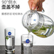 樂美雅冷水壺玻璃大容量家用涼水壺扎壺果汁飲料壺?zé)o鉛玻璃水壺涼水杯 大肚1.6升