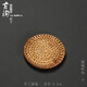 古石尊  藤編杯墊草編越南茶墊紫砂壺墊子壺承茶托杯托手工創(chuàng  )意禪意 藤編杯墊 小號8cm