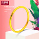 貝羅綺 黃金戒指尾戒 男女款999足金首飾線戒簡(jiǎn)潔時(shí)尚光圈戒 簡(jiǎn)潔圈戒 面寬0.7毫米 7號(hào)圈0.36克
