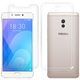 拓蒙 魅族魅藍Note6手機殼保護套M721M/Q硅膠全包防摔殼m6Note男女款后背軟套 防摔手機殼全包透明+防爆鋼化膜-殼膜套裝