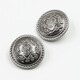 三愛(ài) 外套西裝扣襯衫紐扣手縫扣古銀色金屬銅皮牛仔褲鈕扣褲子扣子 古銀色 18mm 6個(gè)