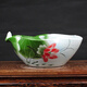 領(lǐng)格 景德鎮(zhèn)陶瓷器 小號魚缸花盆  生態(tài)青蛙缸 碗蓮睡蓮荷花缸 金魚缸 烏龜缸 水淺 裝飾 綠色生態(tài)青蛙缸 中號