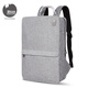 caifashcn 14/15.6英寸MacPro筆記本電腦包可擴容輕薄雙肩包程序員通勤背包 淺灰(電腦尺寸36*25*2cm內可裝)