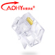 安普洪業(yè) 超五類(lèi)水晶頭超5類(lèi)RJ45網(wǎng)絡(luò )水晶頭8P8C電腦網(wǎng)線(xiàn)接頭CAT5E S901F兩芯電話(huà)線(xiàn)水晶頭6P2C電話(huà)水晶頭 100個(gè)