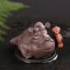 康韻 紫砂茶寵金蟾擺件可養(yǎng)創(chuàng)意招財擺件功夫茶具配件時來運轉(zhuǎn)茶玩 08款如意金蟾