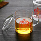 淳意玻璃杯帶蓋辦公杯復(fù)古茶杯耐高溫水杯500ml 80后