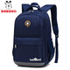 巴布豆書(shū)包小學(xué)生1-3-6年級男女童韓版減負雙肩背包兒童書(shū)包初中生背包 BBD8602寶藍 大號3-6年級