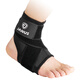 JANUS 男女護(hù)腳腕關(guān)節(jié)護(hù)具固定扭傷防護(hù)腳裸運(yùn)動(dòng)腳套籃球護(hù)踝 JA622 黑色 M 【2只】【建議39-42鞋碼使用】