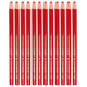 uni三菱  7600 卷紙蠟筆 環(huán)保手撕卷紙工業(yè)蠟筆 玻璃筆 標記膠卷底片 紅色12支裝