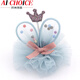 AiChoice可愛(ài)兔耳朵兒童發(fā)夾女孩頭飾發(fā)飾一字夾頂夾公主寶寶邊夾禮物
