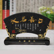 集里雅韻辦公室擺件創(chuàng)意現(xiàn)代書房間桌面裝飾品擺設(shè)活性炭雕工藝品天道酬勤 SW扇形上善若水