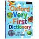 牛津兒童啟蒙圖畫(huà)圖解辭典 英文原版  Oxford Very First Dictionary 英英字詞典 4-5歲 兒童字典 英語(yǔ)學(xué)習工具書(shū) 平裝