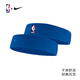 耐克（NIKE）運(yùn)動(dòng)頭帶籃球NBA發(fā)帶男女吸汗帶健身跑步頭巾 NKN02471NBA正反藍(lán)色 寬5.5cm