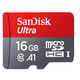 閃迪  SanDisk  內存卡 TF卡 MicroSD 存儲卡 Class10  高速 小卡 TF16G