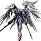BANDAI萬代高達(dá)手辦拼裝模型 HIRM 1/100 合金骨架模型玩具 零式飛翼EW版 216746