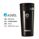 阿司倍鷺（ASVEL） 日本阿司倍鷺 ASVEL便攜保溫杯 咖啡杯大容量保溫冷真空商務(wù)杯 黑色 370ml