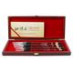 汝陽(yáng)劉君子和而不同套裝禮品毛筆行書(shū)楷書(shū)羊毫狼毫兼毫毛筆套裝文房收藏毛筆套裝