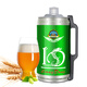 亮動(dòng)原漿啤酒精釀12度2L*1大桶裝渾濁型小麥白啤酒 青島特產(chǎn)