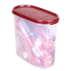 特百惠（Tupperware）保鮮盒 mm橢圓干貨儲藏盒套裝 塑料密封盒廚房五谷雜糧收納盒 橢圓3號 1.7L 單件裝