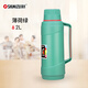 清水（SHIMIZU）清水熱水瓶家用暖壺玻璃內膽開(kāi)水瓶保溫瓶大容量熱水壺宿舍暖水瓶 薄荷綠2L11212L
