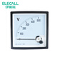 伊萊科（ELECALL） 交流電壓表 機械指針式電壓表 CP-96 500V
