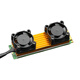 寶璋 PCIE固態(tài)硬盤散熱片 SM951 960 961 2280散熱器 M.2 SSD散熱風(fēng)扇 金色