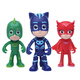 睡衣小英雄（PJ Masks）玩具可動玩偶公仔系列套裝貓小子飛壁俠貓頭鷹女兒童玩具 可動人偶【主角3只裝】