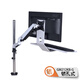 悠視 YS-GM212KB液晶顯示器支架站立式辦公工業(yè)設(shè)備電腦掛架鍵盤鼠標(biāo)通用旋轉(zhuǎn) 鎖孔式-普通托盤